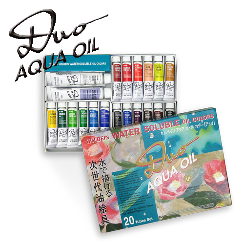 ホルベイン デュオ［水可溶性油絵具］油絵具 セット
