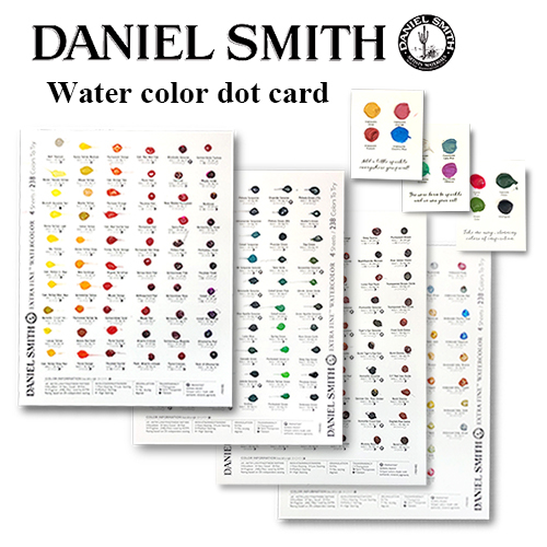 ダニエルスミス 水彩絵具ドットカード