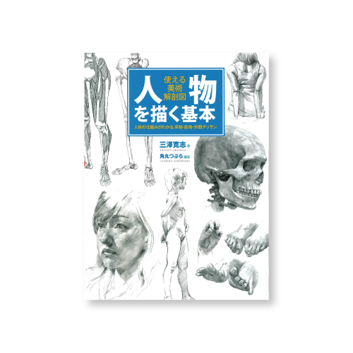 ホビージャパン 人物を描く基本 使える美術解剖図