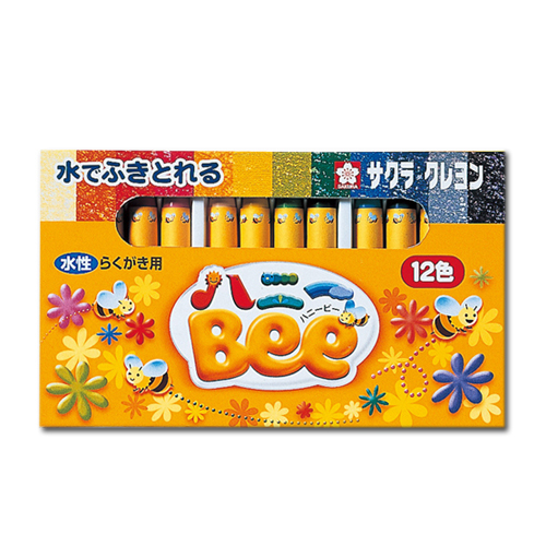 サクラ ハニーBee（水性クレヨン）12色セット（WY12R1）