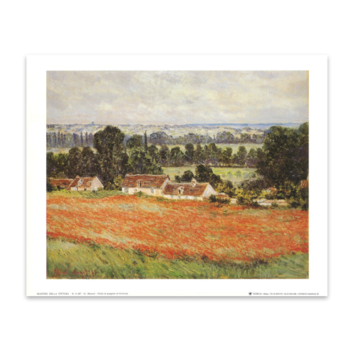 アートポスター モネ Campo di papaveri (nx687)
