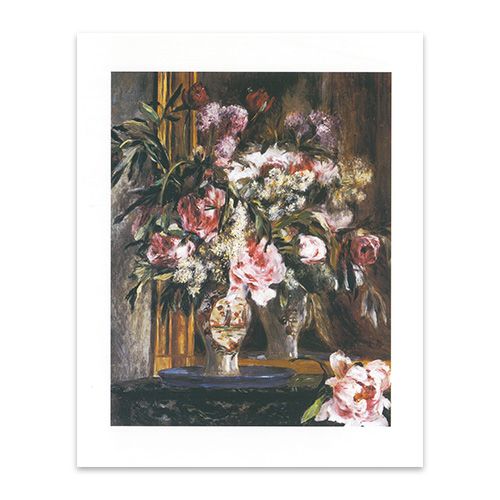 アートポスター ルノワール Peonies, Lilas and Tulips (ny839)