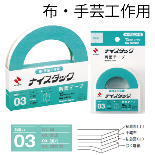 ニチバン ナイスタック[布・手芸工作用]